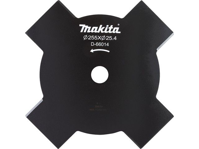 4 ašmenų pjovimo peilis Makita; 255x25,4 mm; Z4