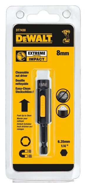 Sukimo antgalių magnetinis laikiklis DeWalt DT7430-QZ; 8 mm