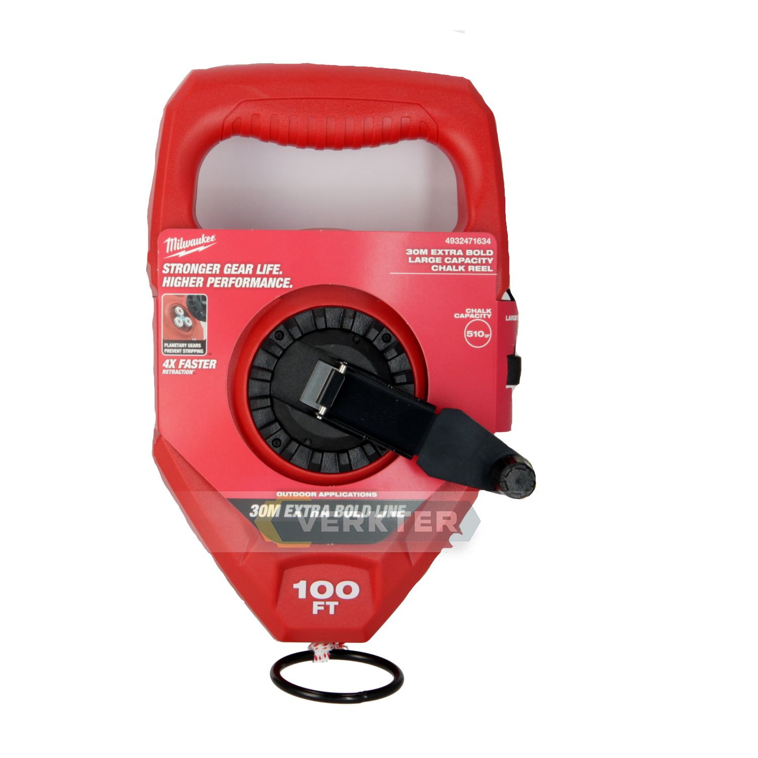 Matavimo virvė-žymeklis Milwaukee 4932471634; 30 m