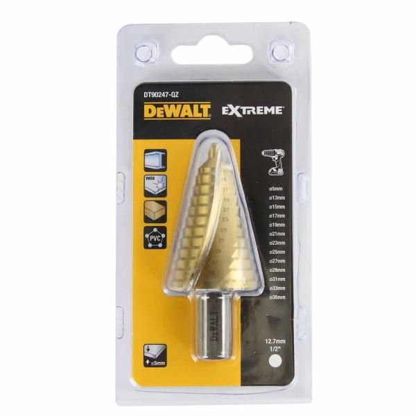 Pakopinis grąžtas DeWalt DT90247-QZ; 5-35 mm