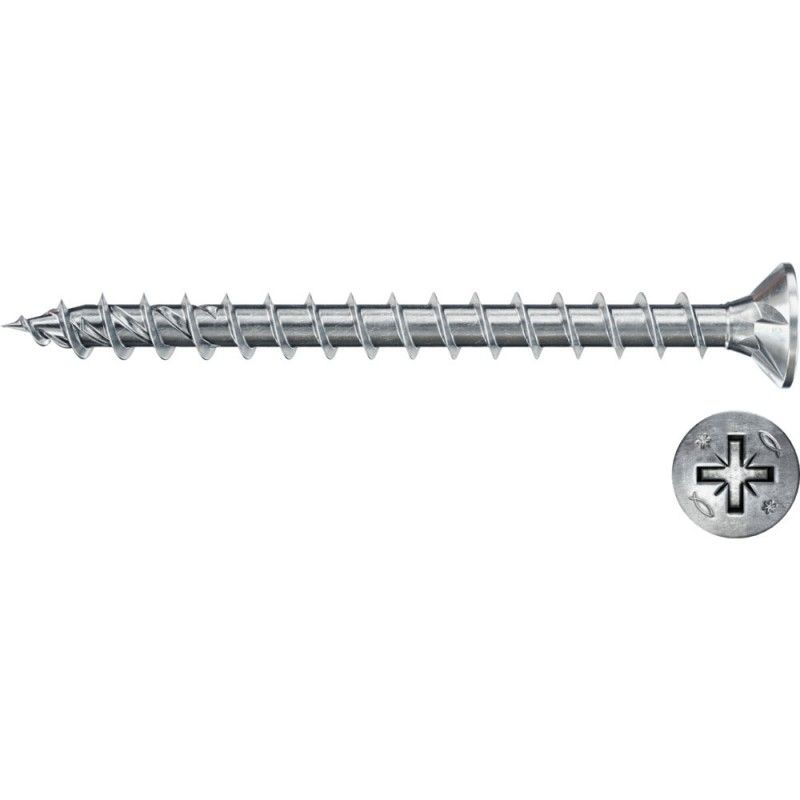 Medvaržtis Fischer Power-Fast II FPF II CZP; PZ3; 6,0x120; 100 vnt.