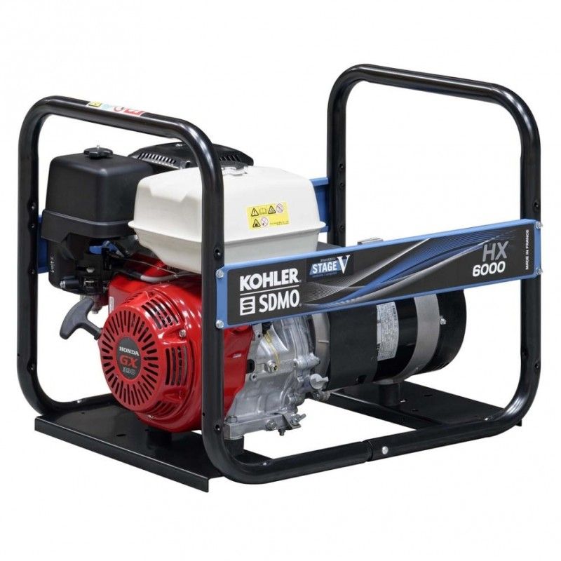 Inverterinis generatorius SDMO HXC6000-C5; 5,6 kW; benzininis