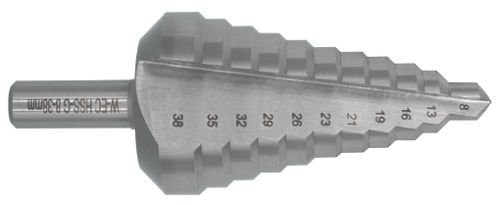 Pakopinis grąžtas Ecef HSS-CO5; 6-20 mm