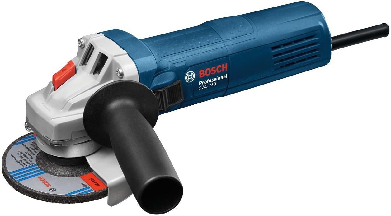 Kampinis šlifuoklis Bosch GWS 750-125 S; 750 W