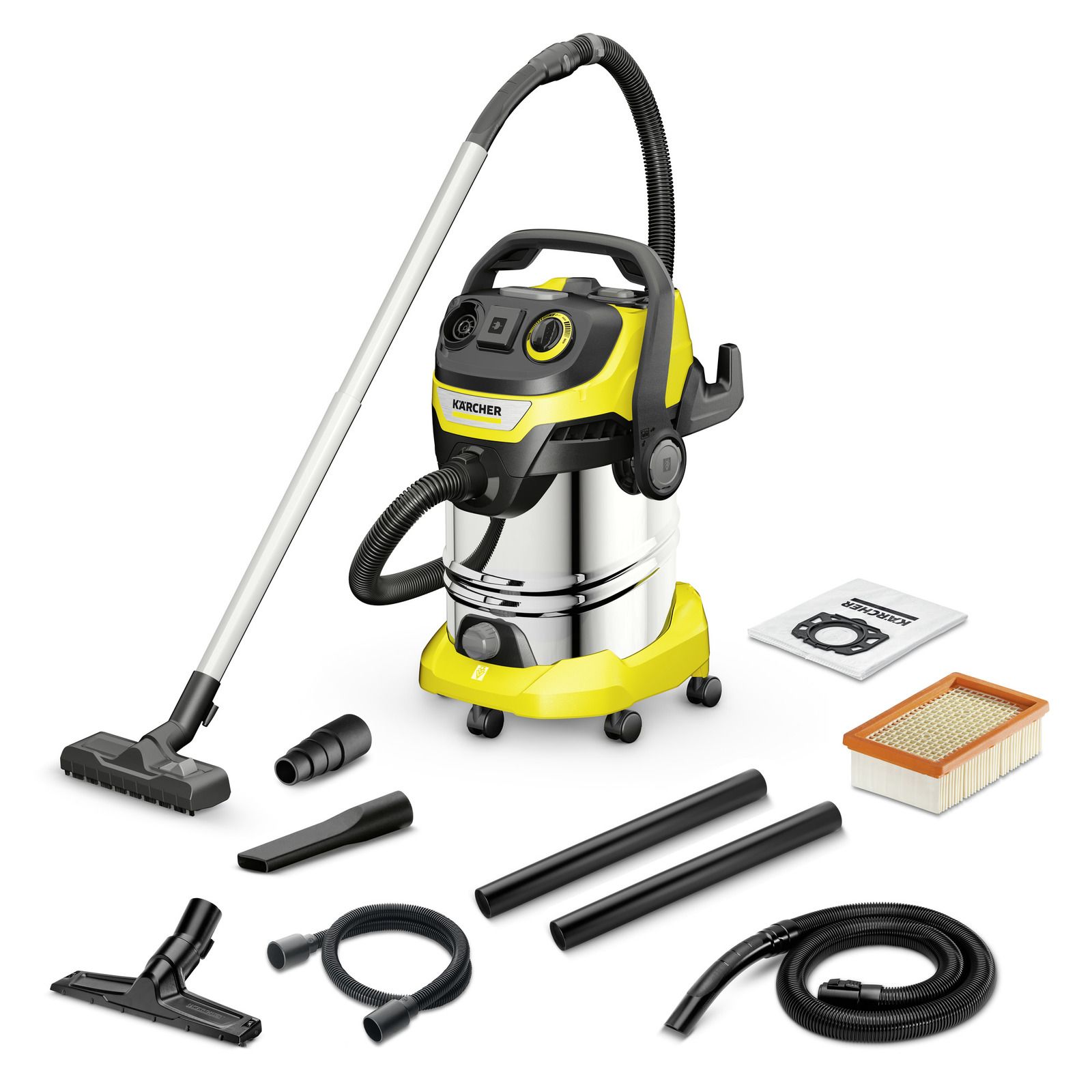 Sauso-drėgno valymo siurblys Karcher WD 6 P S V-30/8/22/T Renovation; 1300 W