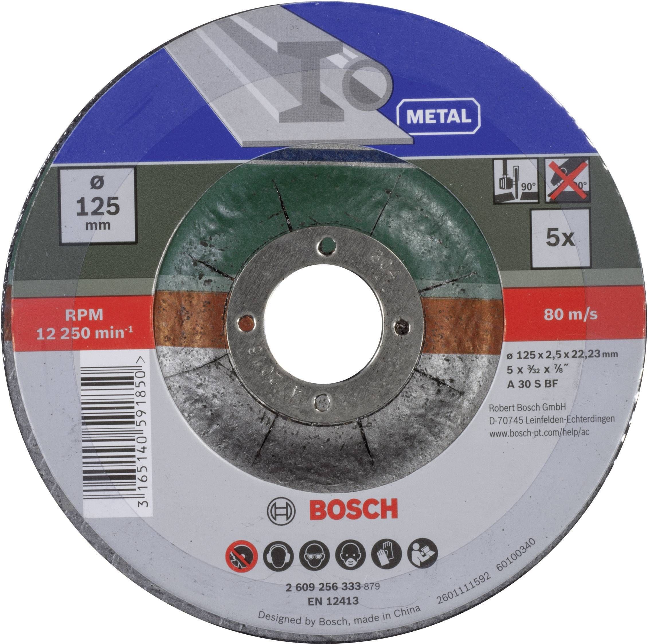 Pjovimo diskas Bosch 2609256333; 125x22,23 mm