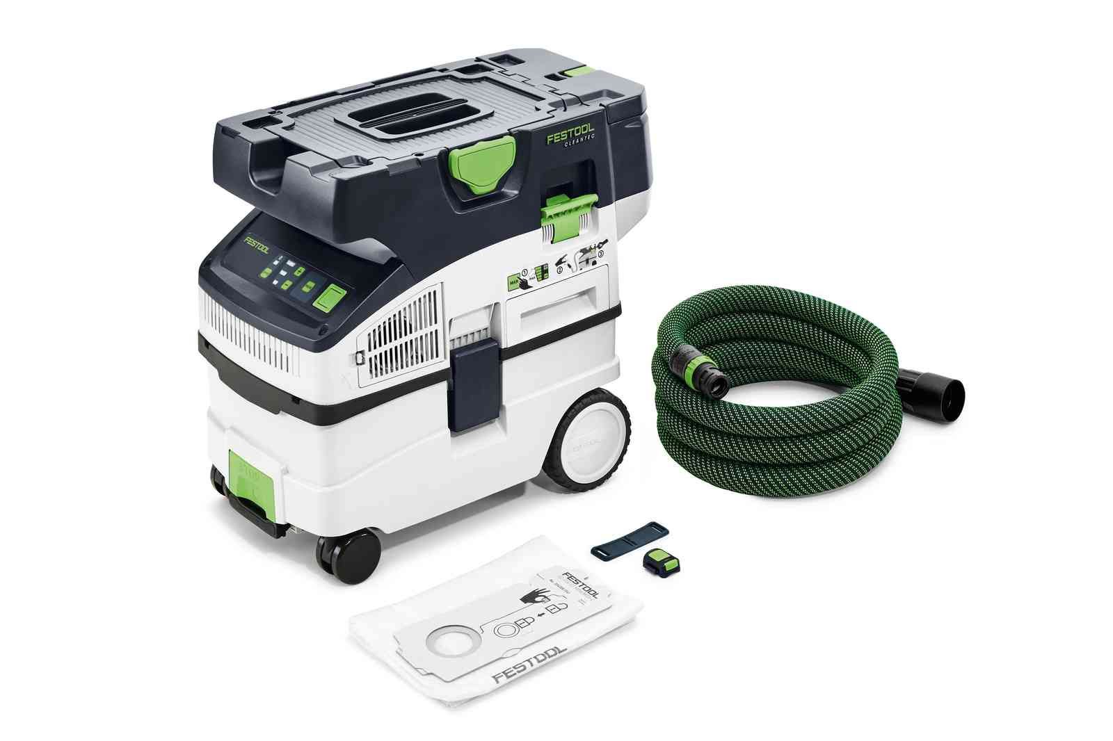 Akumuliatorinis dulkių siurblys Festool CLEANTEC CTLC MIDI I-Basic; 18 V (be akumuliatoriaus ir pakrovėjo)