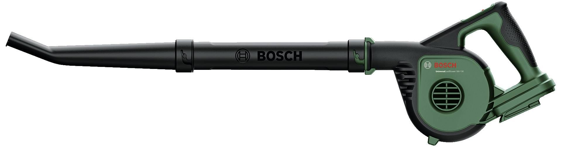 Akumuliatorinis lapų pūstuvas Bosch UniversalLeafBlower 18V-130 solo; 18 V (be akumuliatoriaus ir pakrovėjo)