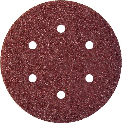 Šlif. popierius eksc. šlifuokliui Klingspor; PS 22 K; GLS 3; 150 mm; K80; 5 vnt.