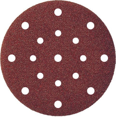 Šlif. popierius eksc. šlifuokliui Klingspor; PS 22 K; 150 mm; K180; 5 vnt.