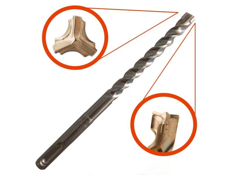 Grąžtas betonui Diager Armature; SDS-plus; 8x150/210 mm