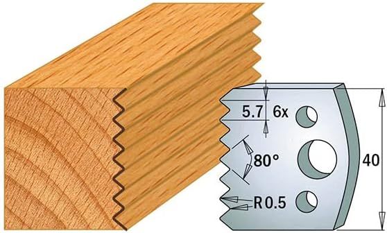 Ribotuvai profiliniams peiliams CMT 691.077; 2 vnt.