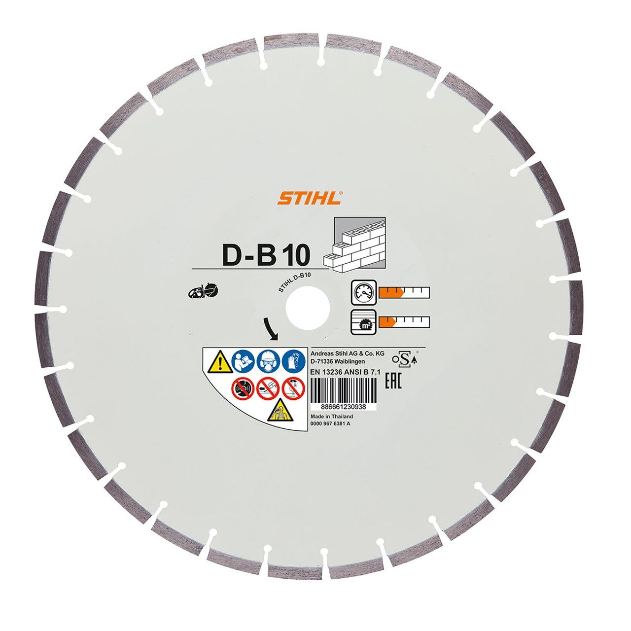 Deimantinis pjovimo diskas Stihl 08350907039; 300 mm