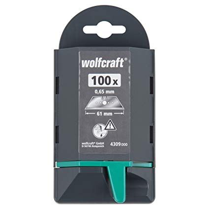Geležtė Wolfcraft; 61x0,65 mm; 100 vnt.