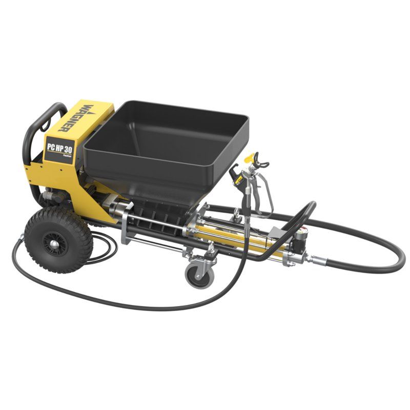 Glaisto ir kitų apdailos mišinių purkštuvas Wagner PlastCoat HP 30 Spraypack 