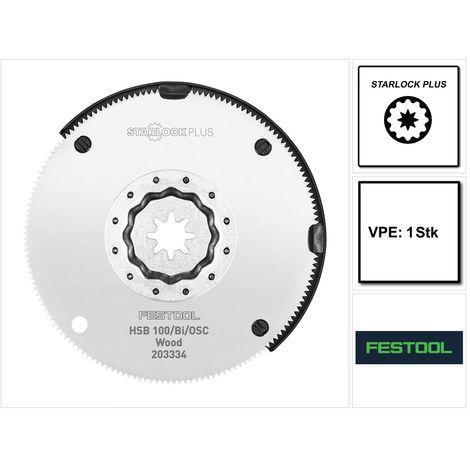 Apvalus pjūklelis Festool HSB 100/Bi/OSC 
