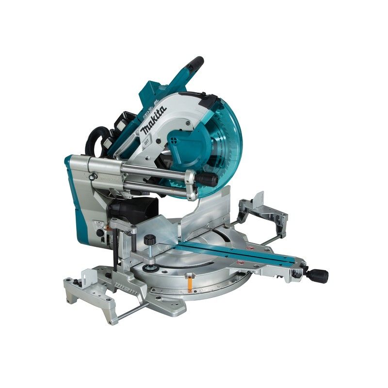 Skersinio pjovimo staklės Makita DLS211ZU; 2x18 V (Be akumuliatoriaus ir pakrovėjo)