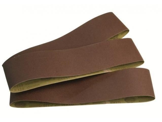 Šlifavimo juosta Scheppach; 25x762 mm; P60/P100/P180; 5 vnt.