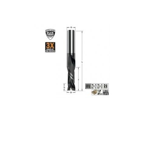 Freza CNC frezavimo staklėms CMT 190.320.41; 12x5,225x83