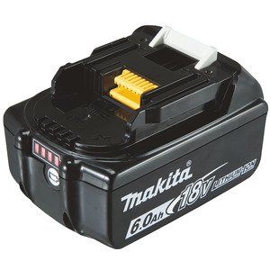 Akumuliatorius Makita BL1860B; 18 V; 6,0 Ah; Li-ion