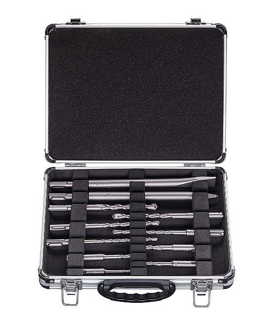 Grąžtų ir kaltų rinkinys Bosch; SDS-Plus 11 dalių