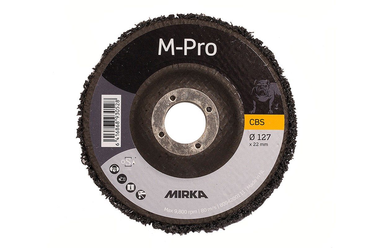 Veltinio diskas valymui Mirka CBS FV DISC; Ø127 mm; 1 vnt. 