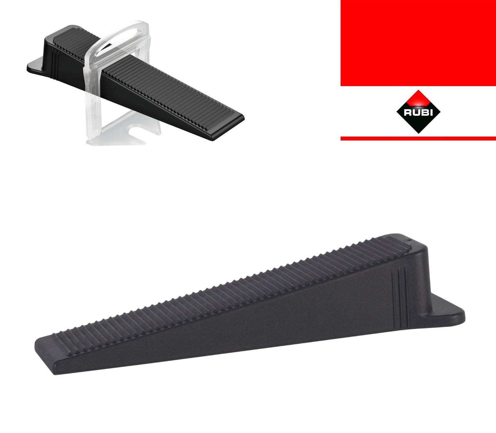 Pleišteliai plytelėms Rubi DELTA LEVEL SYSTEM; 400 vnt.