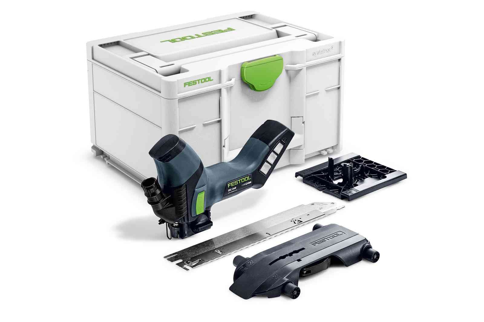 Akumuliatorinis pjūklas izoliacinėms medžiagoms Festool ISC 240 EB-Basic; 18 V (be akumuliatoriaus ir pakrovėjo)