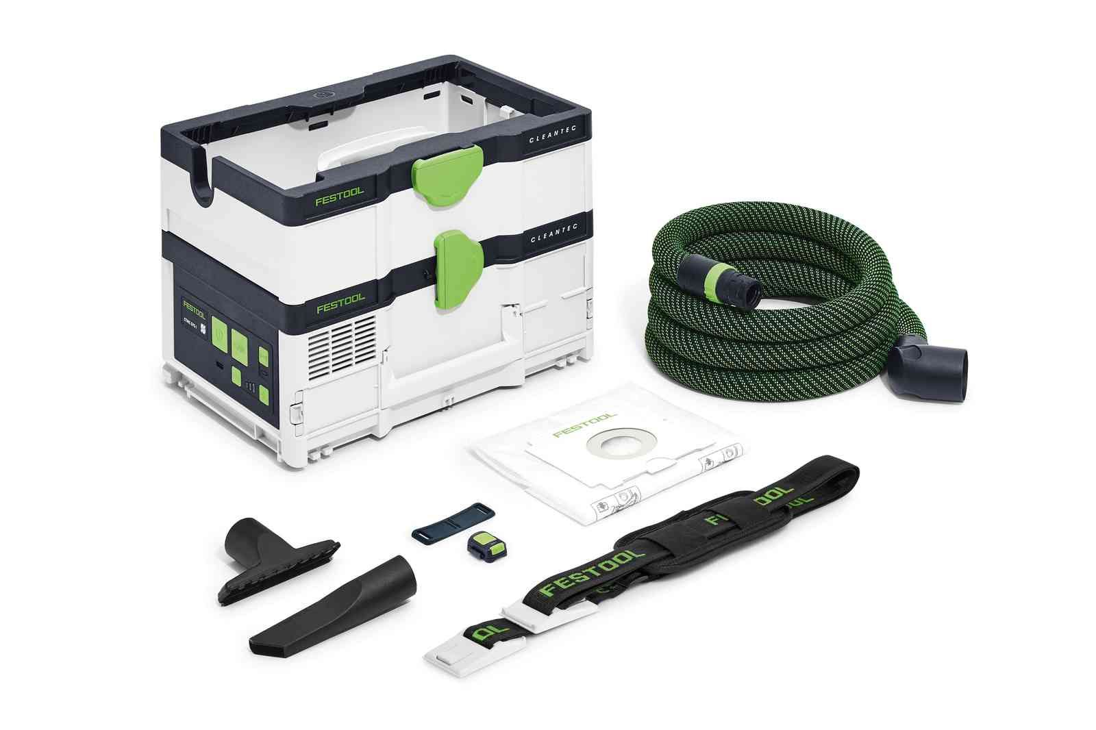 Akumuliatorinis dulkių siurblys Festool CTLC SYS I-Basic CLEANTEC; 18V (be...
