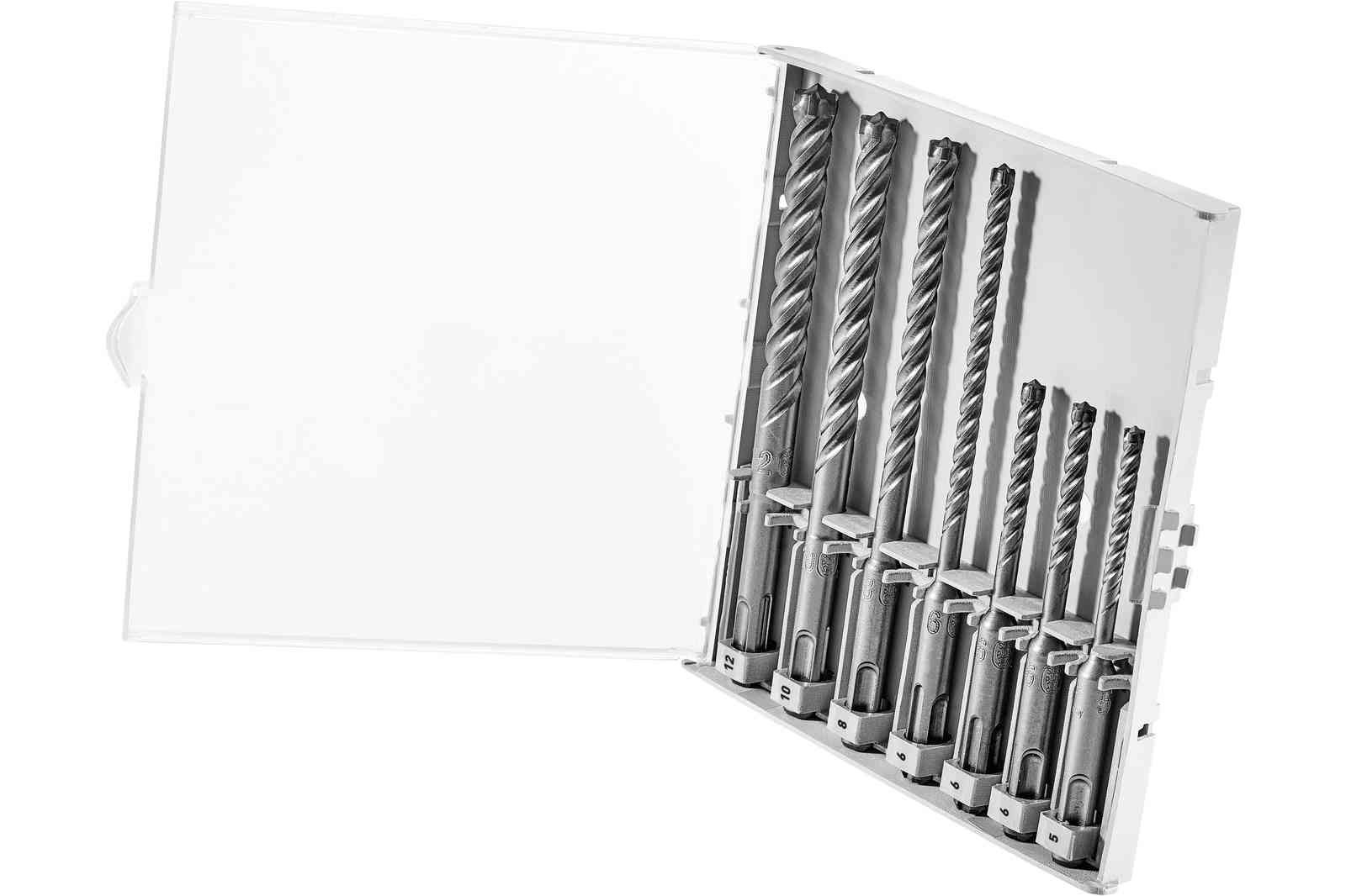 SDS Plus perforatoriaus grąžtų rinkinys Festool BKS SYS3 D5-12 SDS