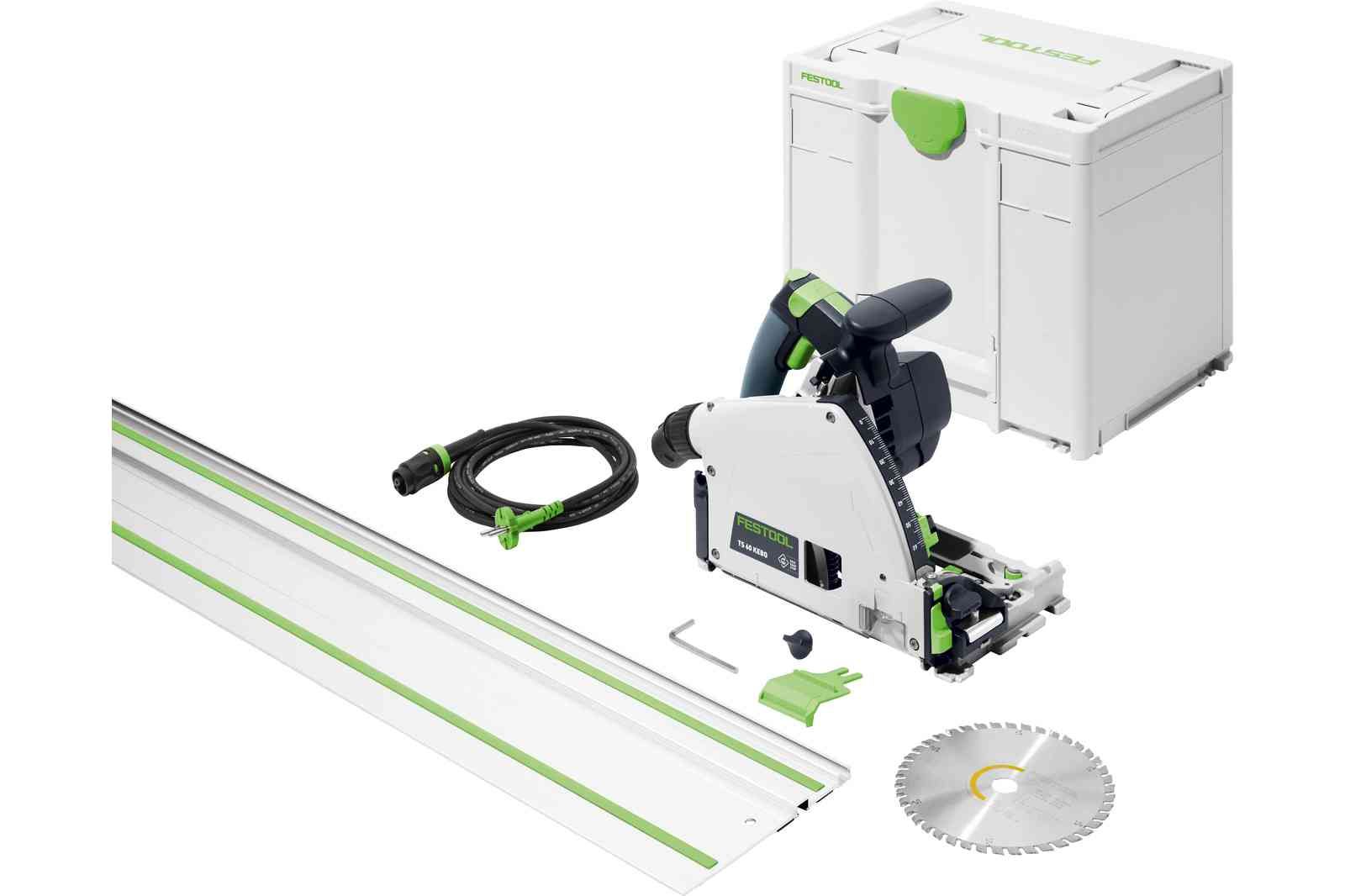 Įgilinamasis diskinis pjūklas Festool TS 60 KEBQ-Plus-FS
