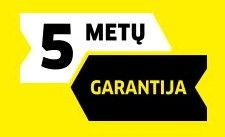 Mes užregistruosime Jūsų įsigytą Karcher gaminį 5 metų garantijai!
