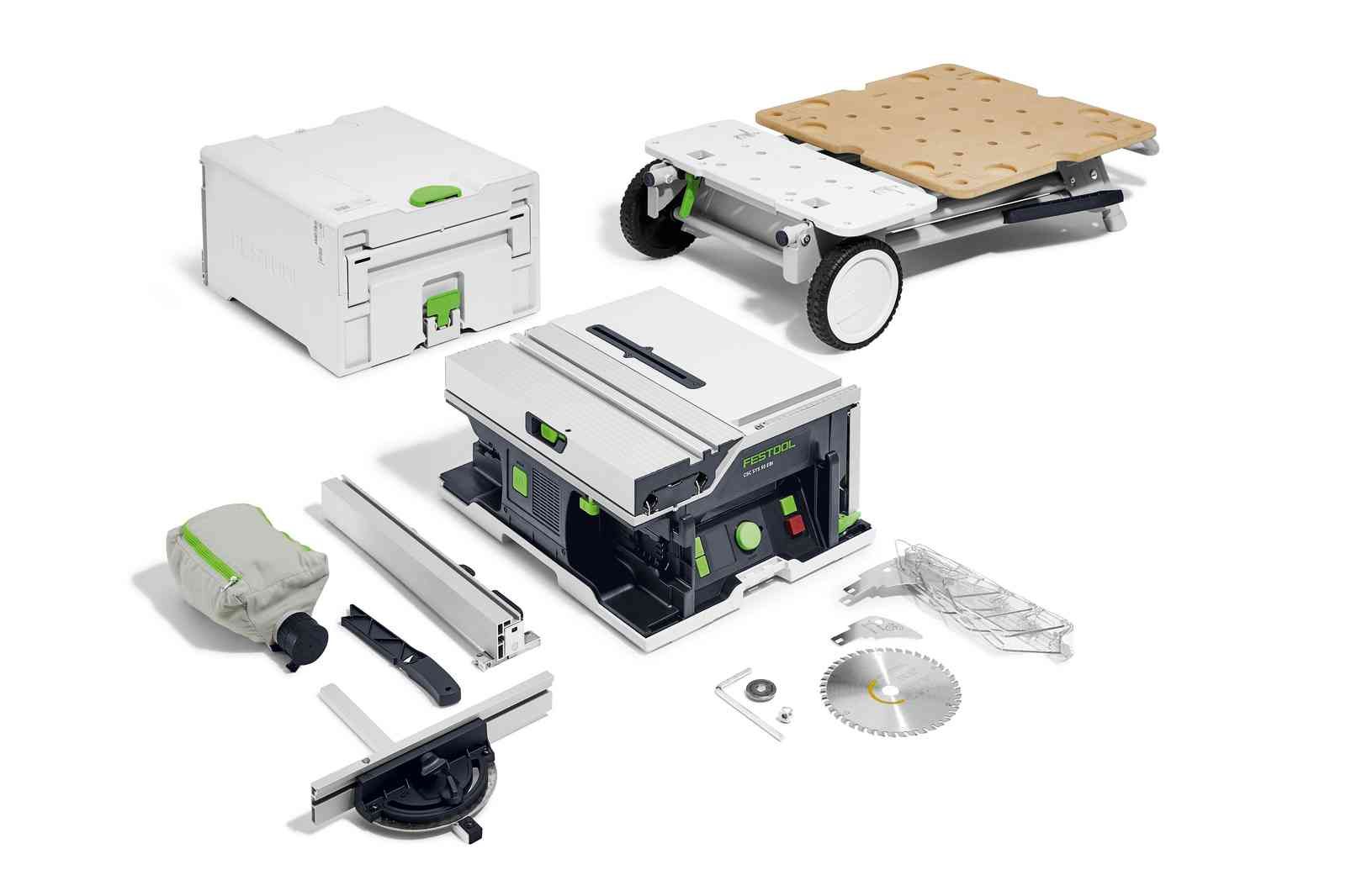 Išilginio pjovimo staklės Festool CSC SYS 50 EBI-Basic-Set; 2x 18 V; (be...