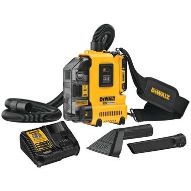 Dulkių surinkimo sistema DeWalt DWH161N-XJ; 18 V; (be akumuliatoriaus ir pakrovėjo)