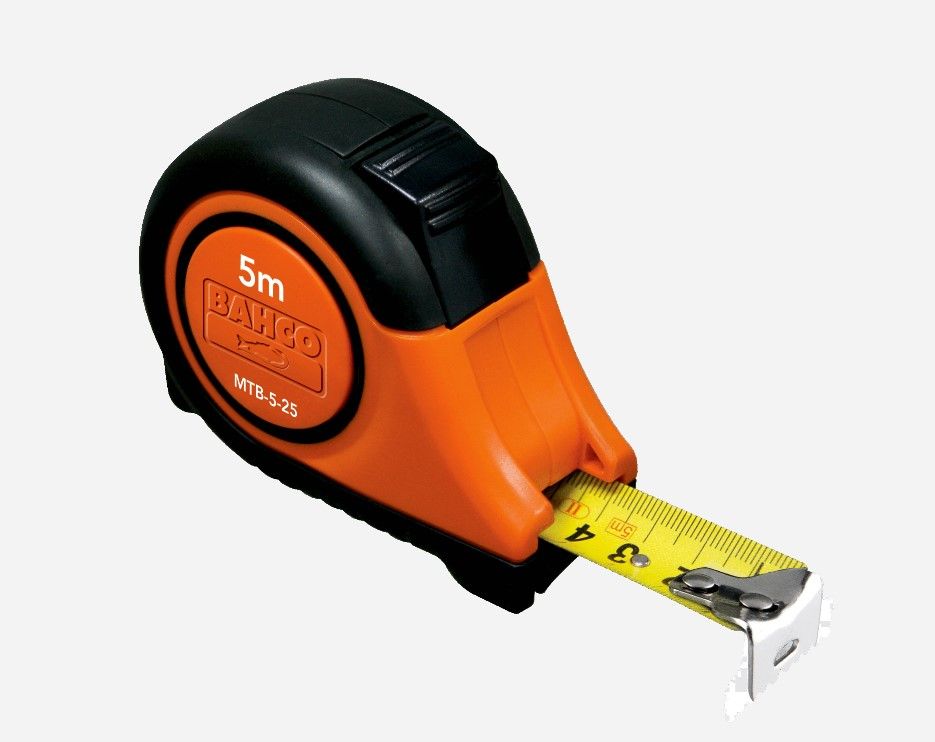 Matavimo juosta Bahco MTB-5-25-M; 5 m