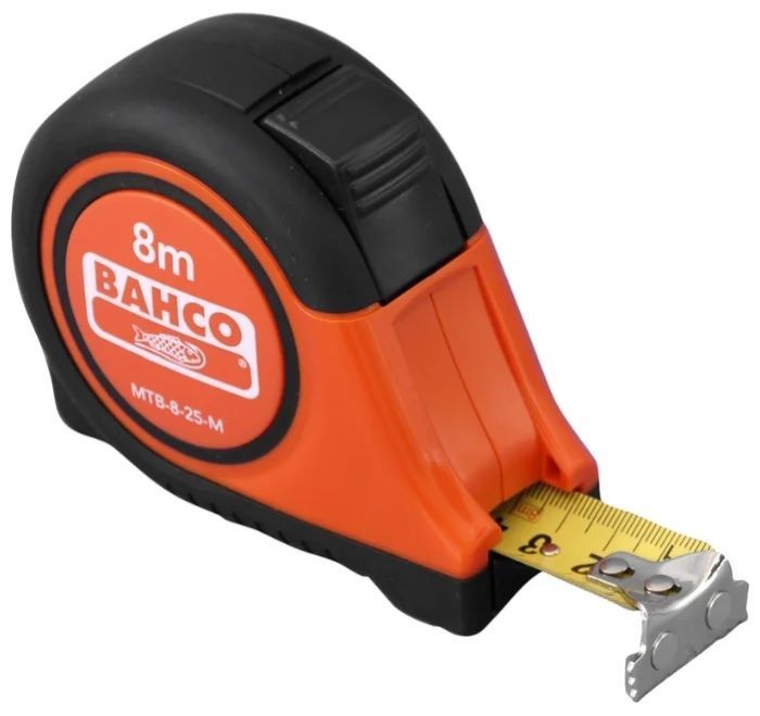 Matavimo juosta Bahco MTB-8-25-M; 8 m