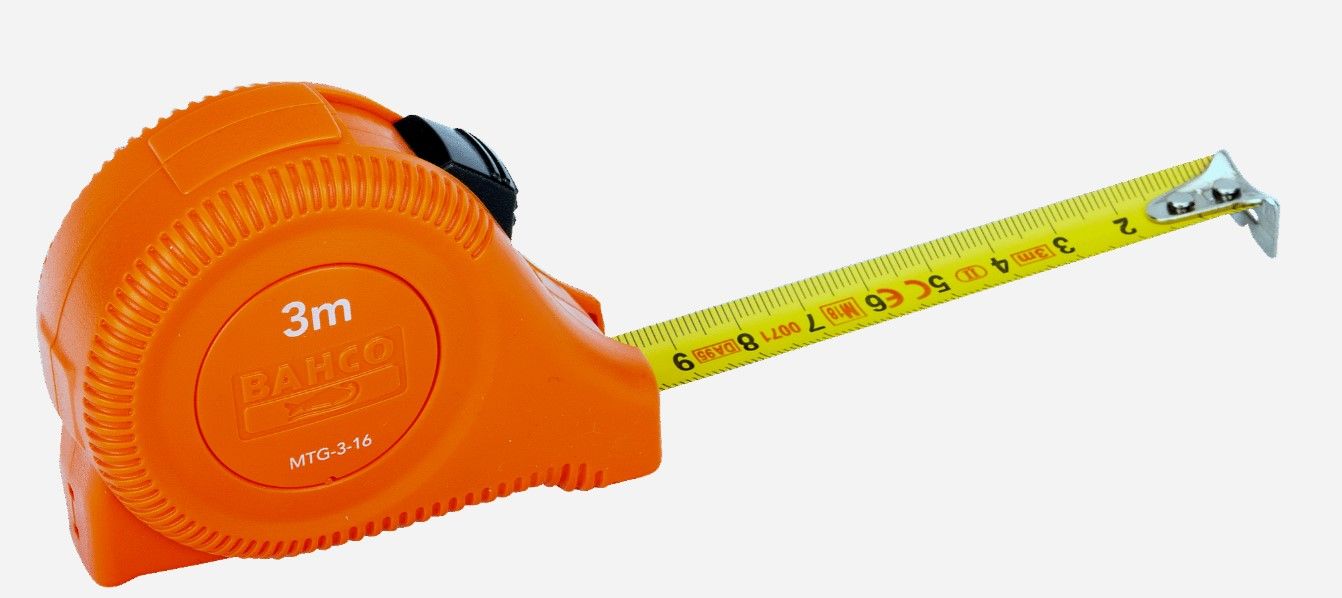 Matavimo juosta Bahco MTG-3-16; 3 m