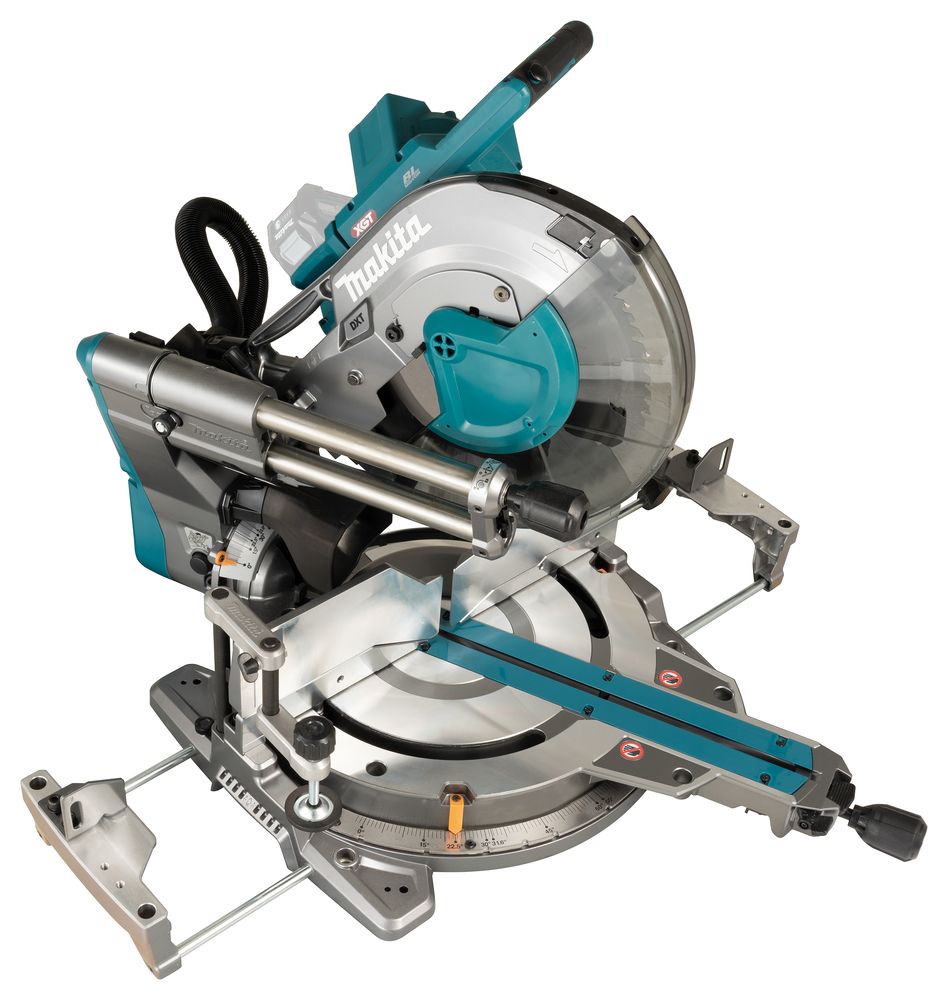 Akumuliatorinės skersinio pjovimo staklės Makita LS003GZ01 XGT; 40 V (be akumuliatoriaus ir pakrovėjo)