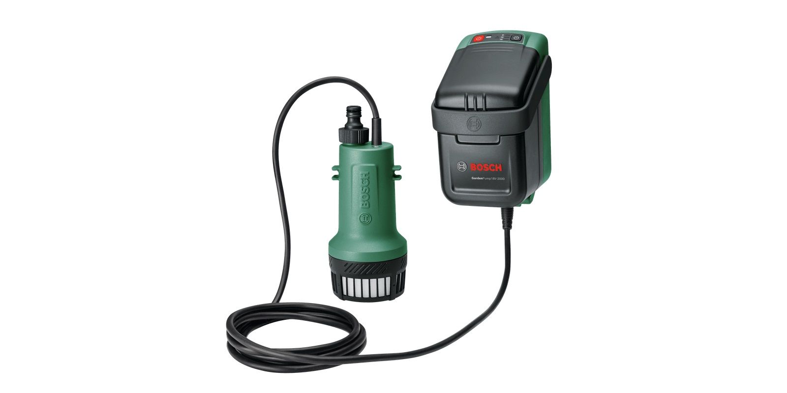 Vandens siurblys Bosch GardenPump 18V-2000; 18 V; 1x2,5 Ah akum.