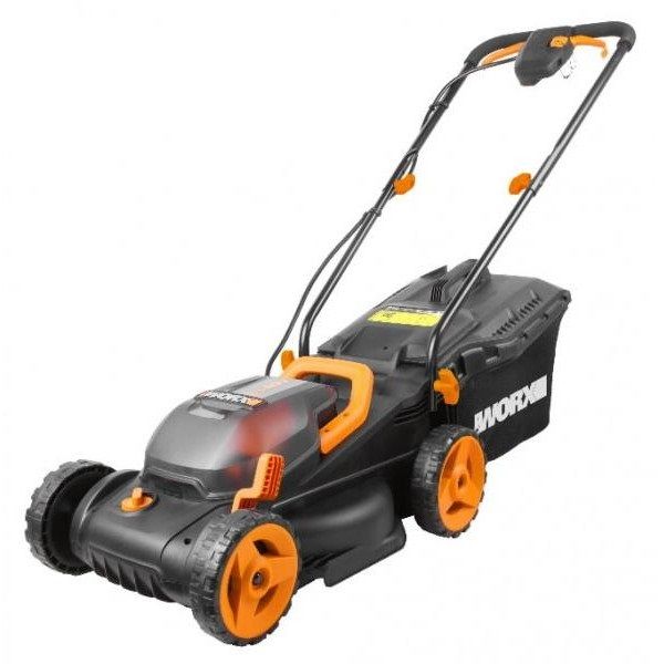 Akumuliatorinė vejapjovė Worx WG779E; 2x20 V; 2x2,5 Ah akum.