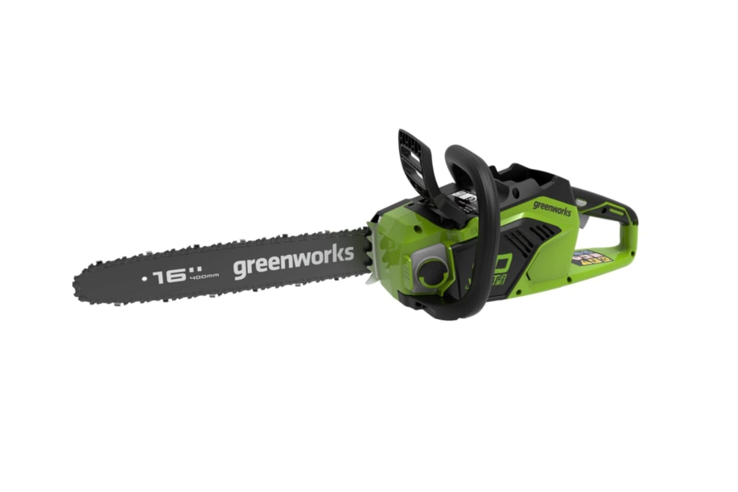 Grandininis pjūklas Greenworks GD40CS18K4; 40 V; 1x4,0 Ah; 40 cm juosta
