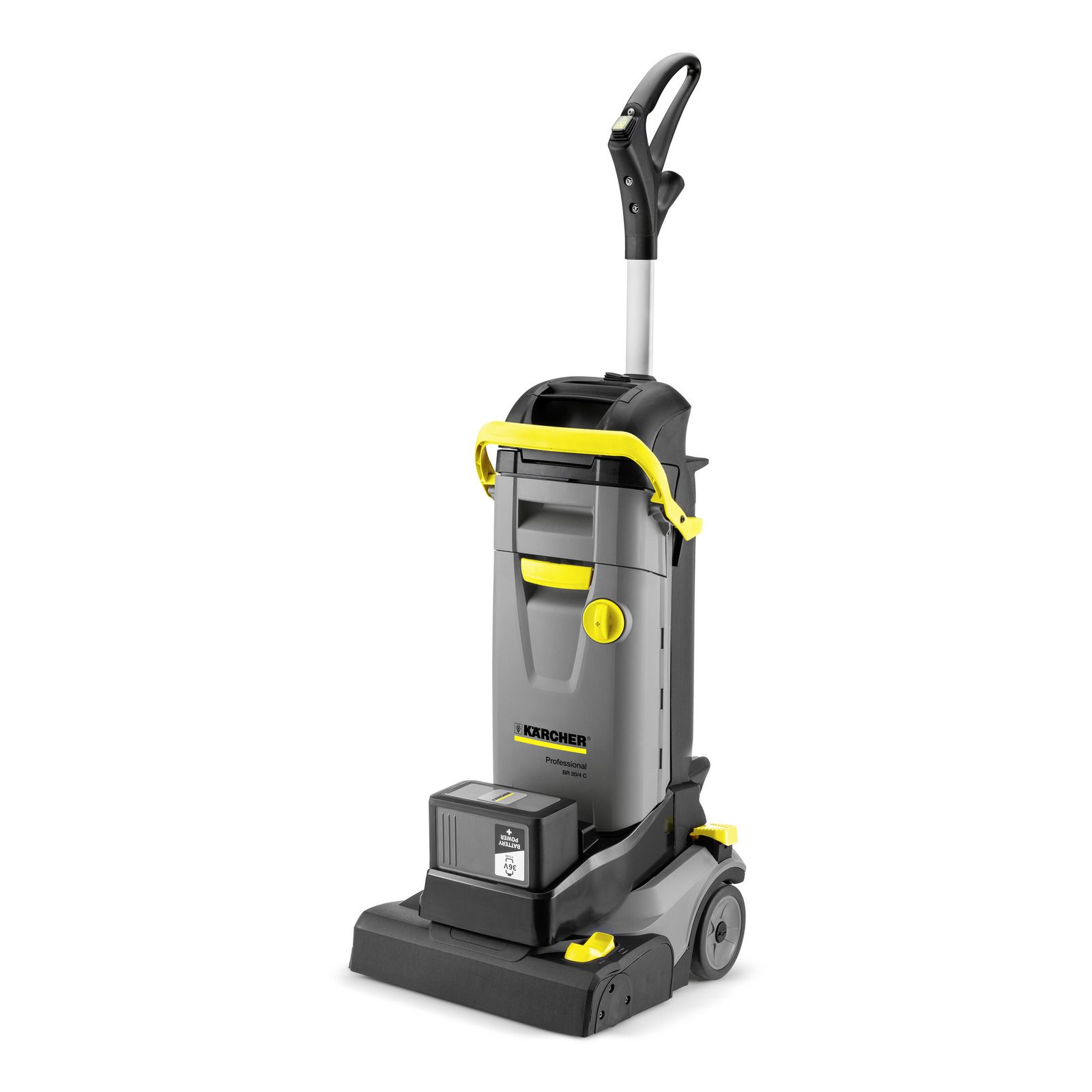 Grindų plovimo įrenginys Karcher BR 30/4 C BP Pack; 36 V; 1x7,5 Ah akum.