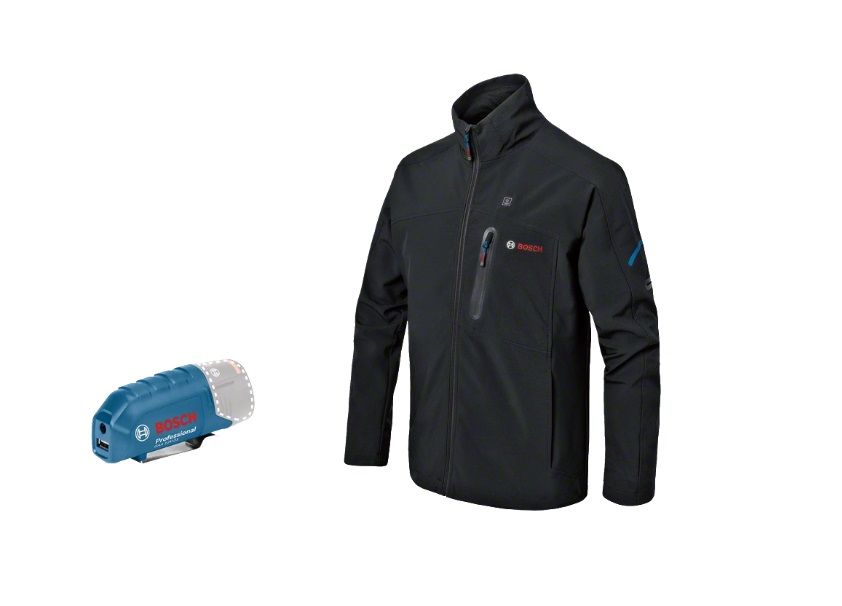 Šildoma striukė Bosch GHJ 12; M; 18 V + usb adapteris GAA 12V-21 (be akumuliatoriaus ir pakrovėjo)