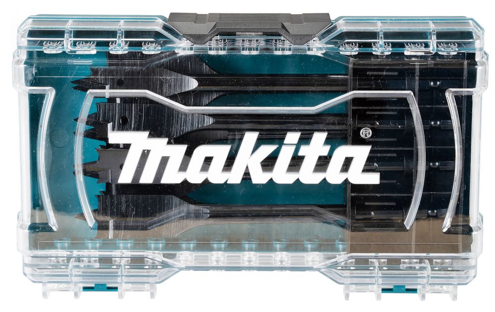 Plunksninių grąžtų komplektas medienai Makita E-08698; 12-32 mm; 8 vnt.
