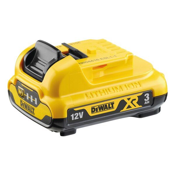 Akumuliatorius DeWalt DCB124-XJ; 12 V; 3,0 Ah; Li-ion