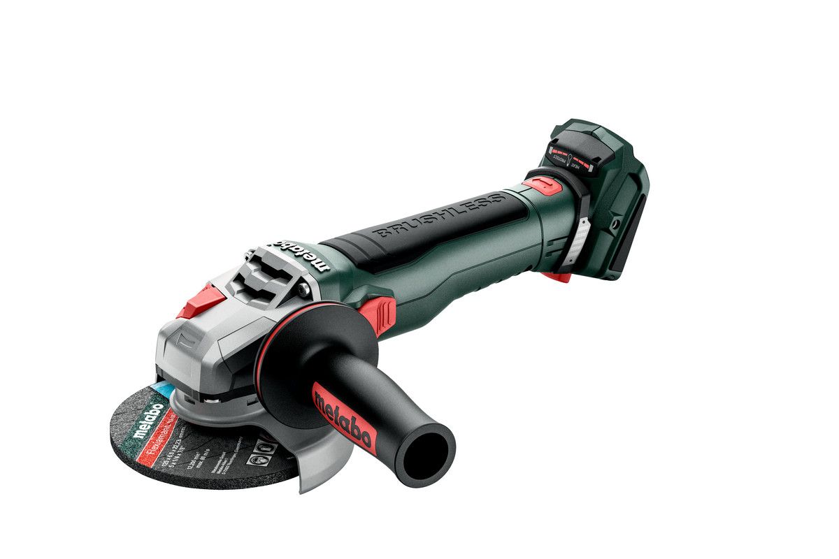 Kampinis šlifuoklis Metabo WB 18 LT BL 11-125 QUICK; 18 V (be akumuliatoriaus ir...