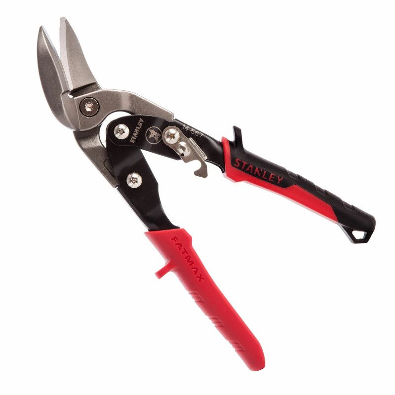 Skardos kirpimo žirklės Stanley 2-14-567; kairinės