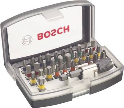 Sukimo antgalių rinkinys Bosch 2607017319; 32 vnt.