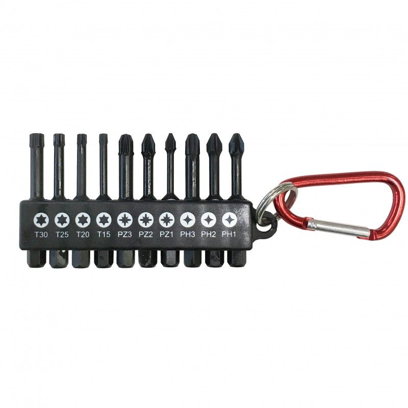 Sukimo antgalių rinkinys Hikoki 60120820; 10 vnt.