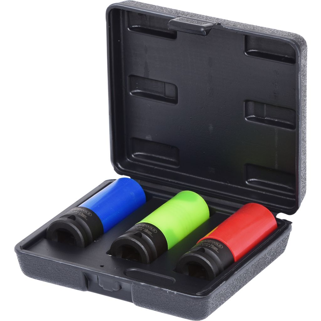 Smūginių sukimo galvų komplektas KS tools 1/2''; 3 vnt.